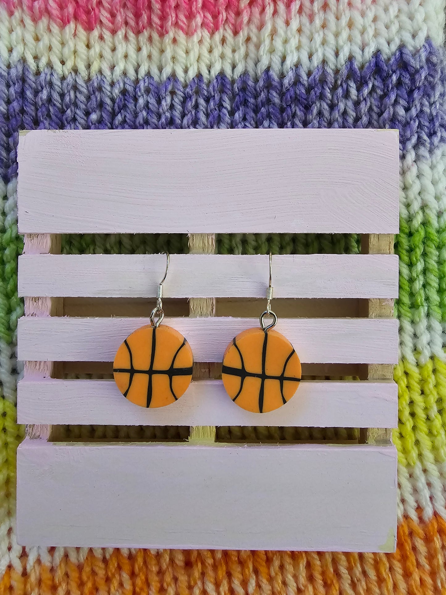 Basketball Earrings