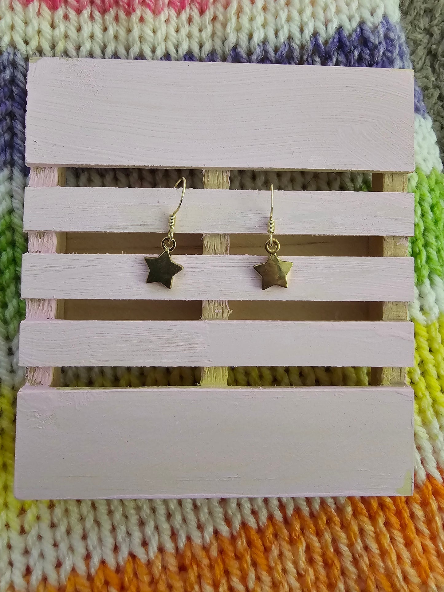 Gold Star Earrings