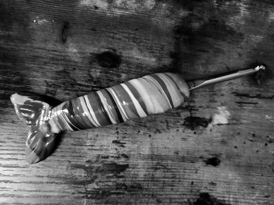MADE TO ORDER! Mermaid Tail Crochet Hook image 0