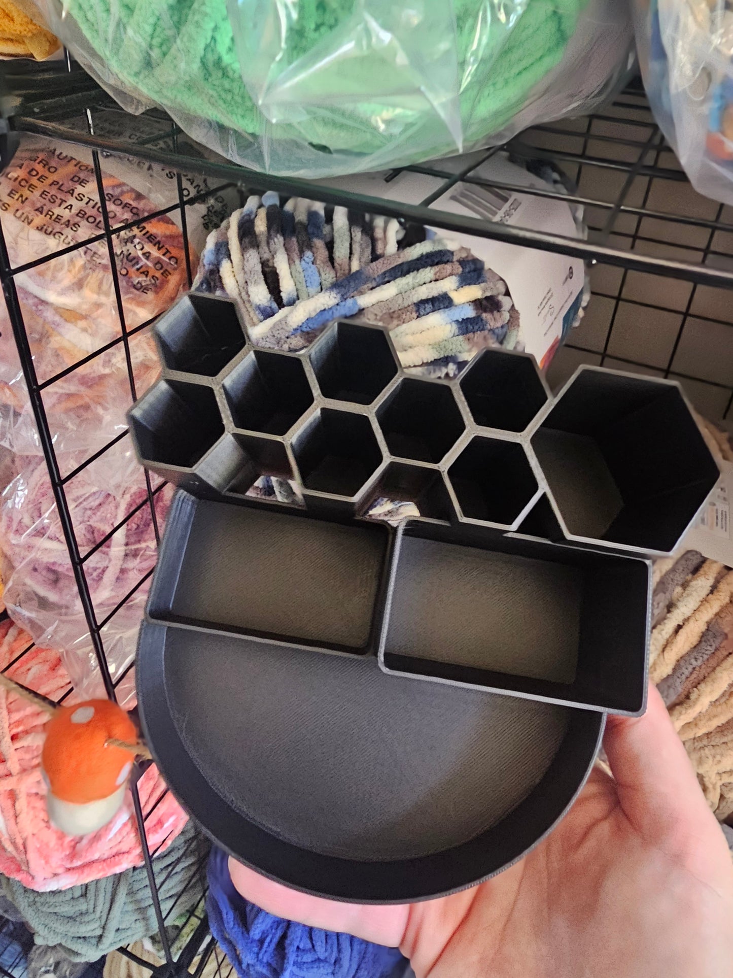 Ready to Ship 3d Printed Crochet Hook Holder / Desk Organizer