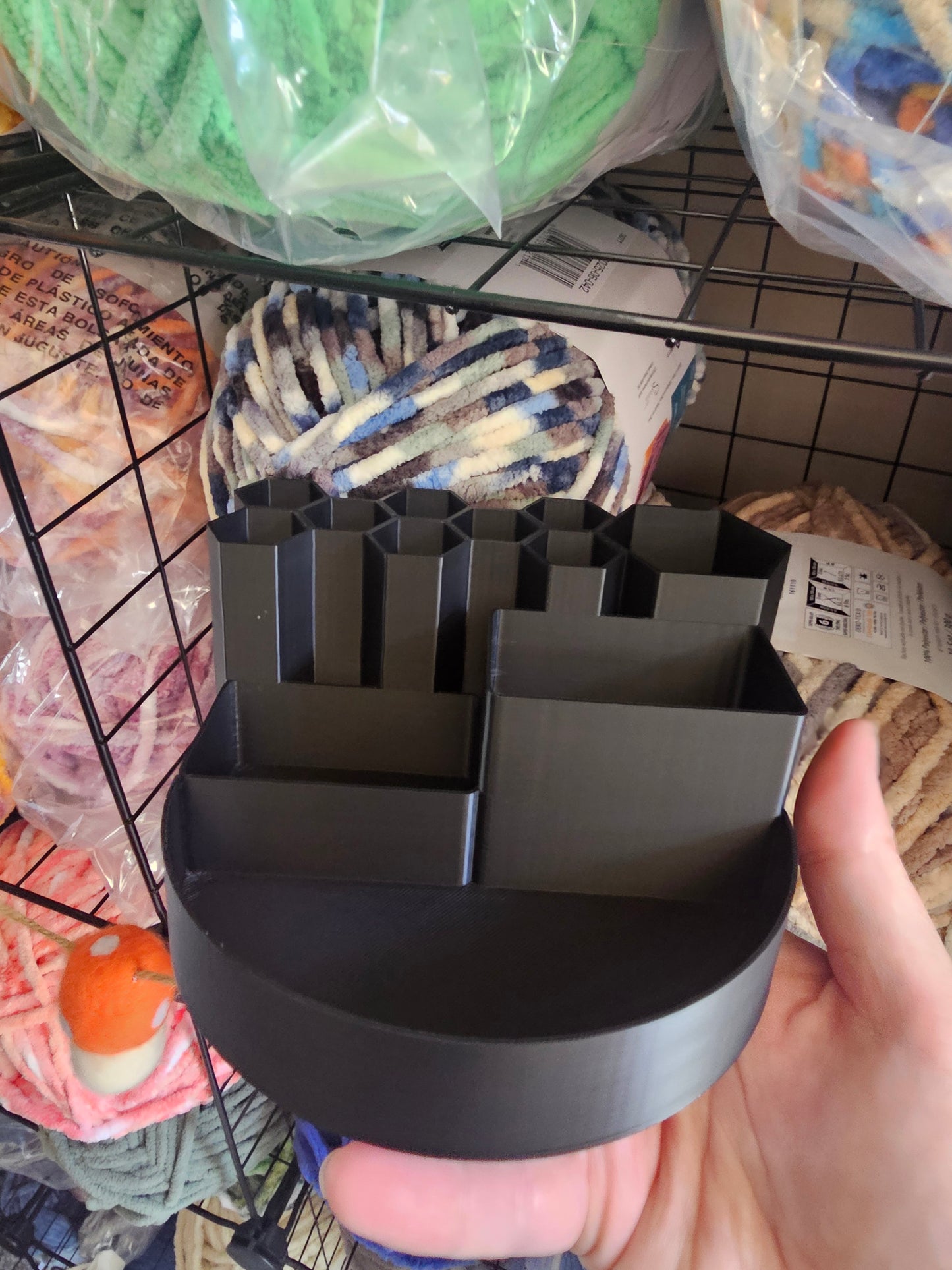 Ready to Ship 3d Printed Crochet Hook Holder / Desk Organizer