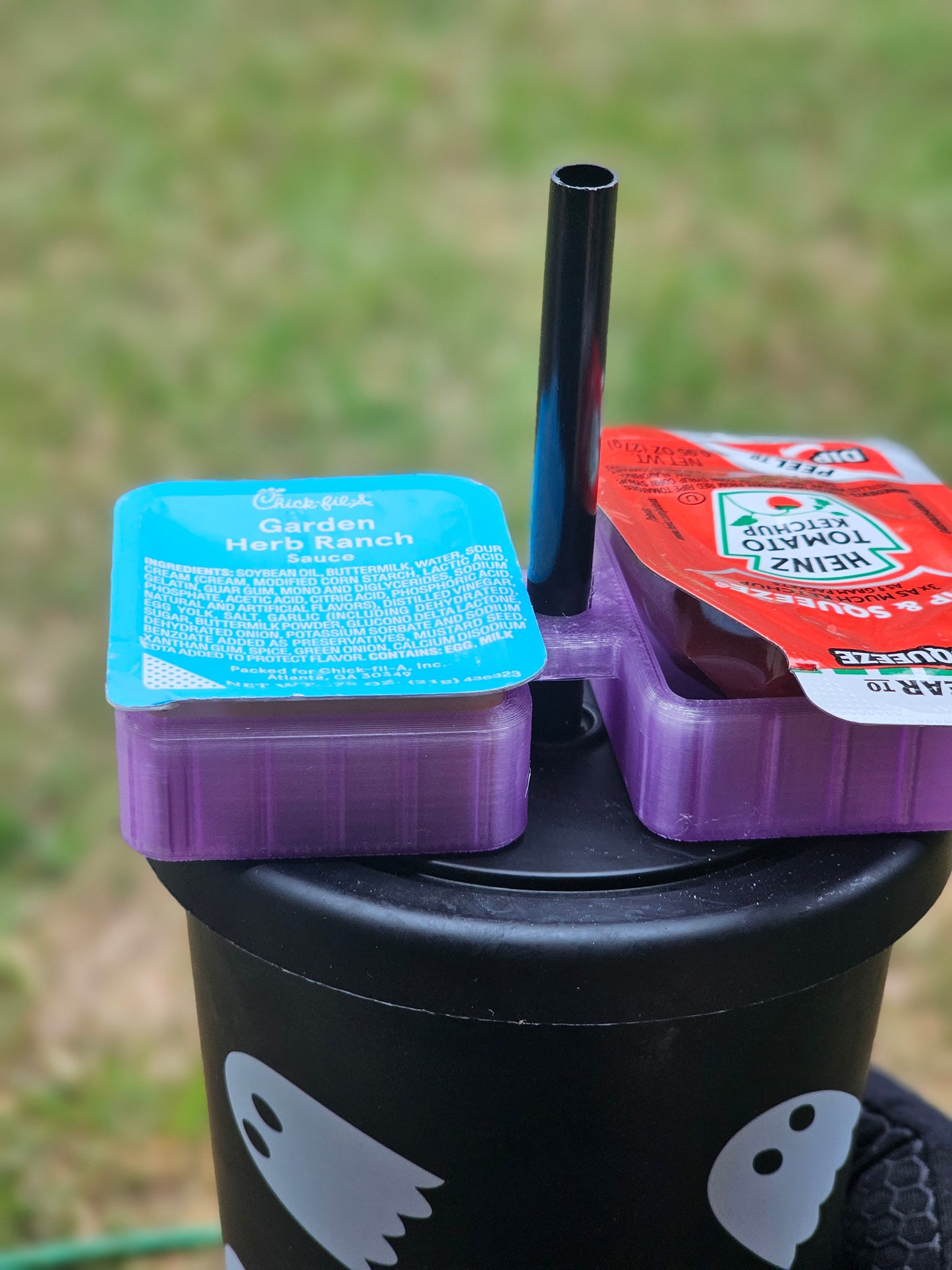 3D Printed Sauce Containers and Soft Drink Opener Set of 3