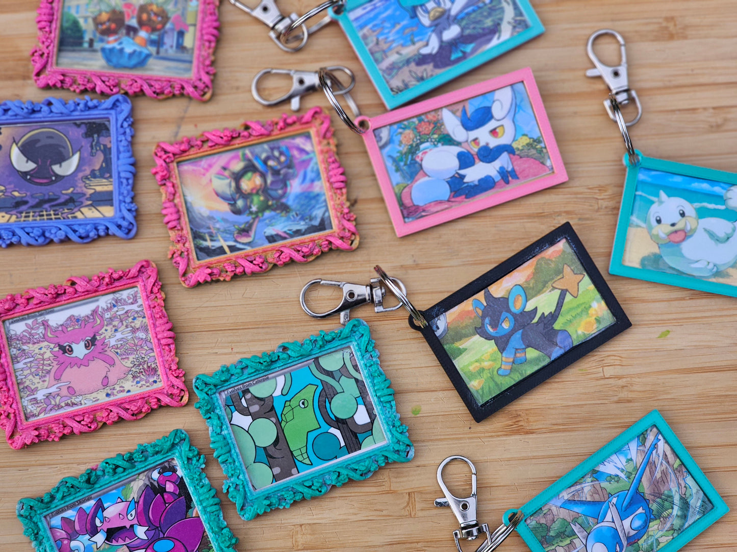 Who's that Mon? Mystery Magnets and Keychain