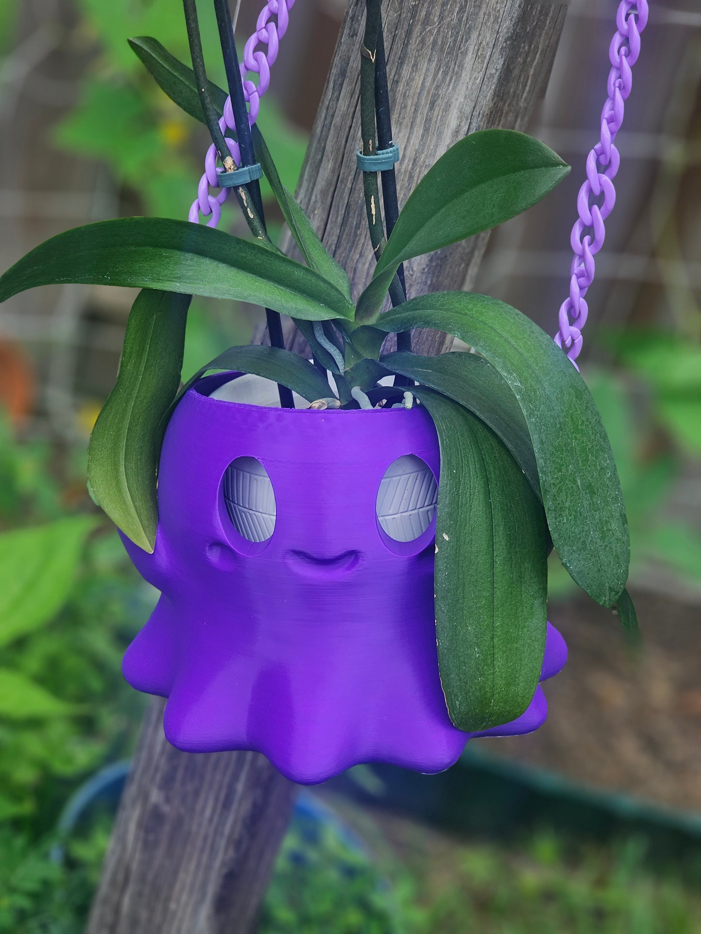 Make to Order Hanging Ghost Planter 3d Printed