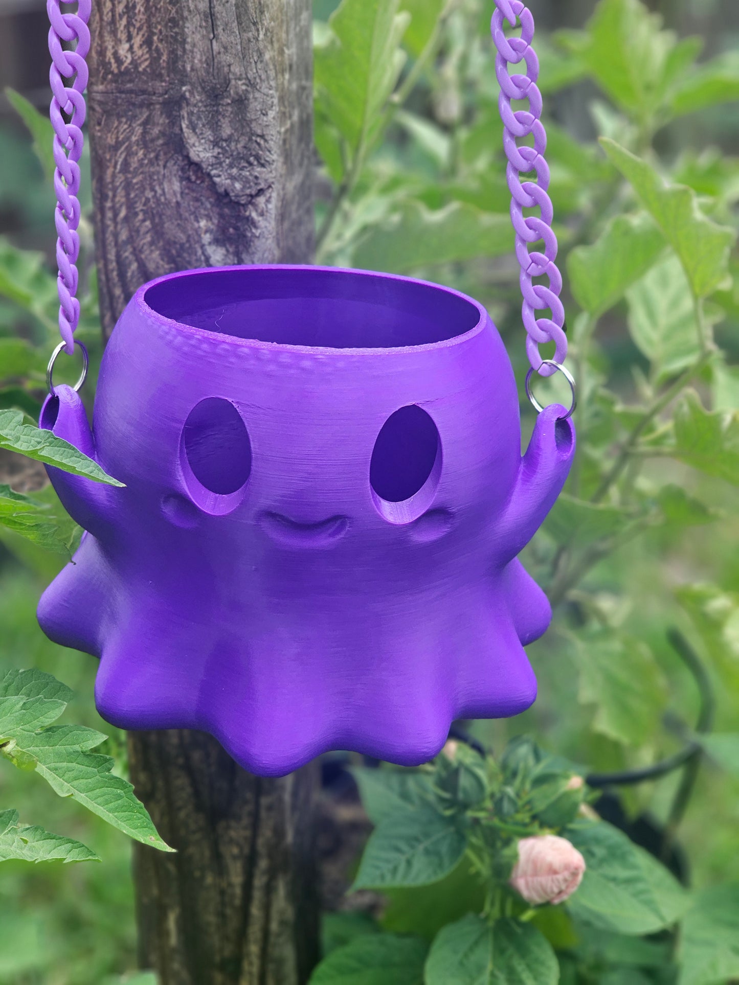 Make to Order Hanging Ghost Planter 3d Printed