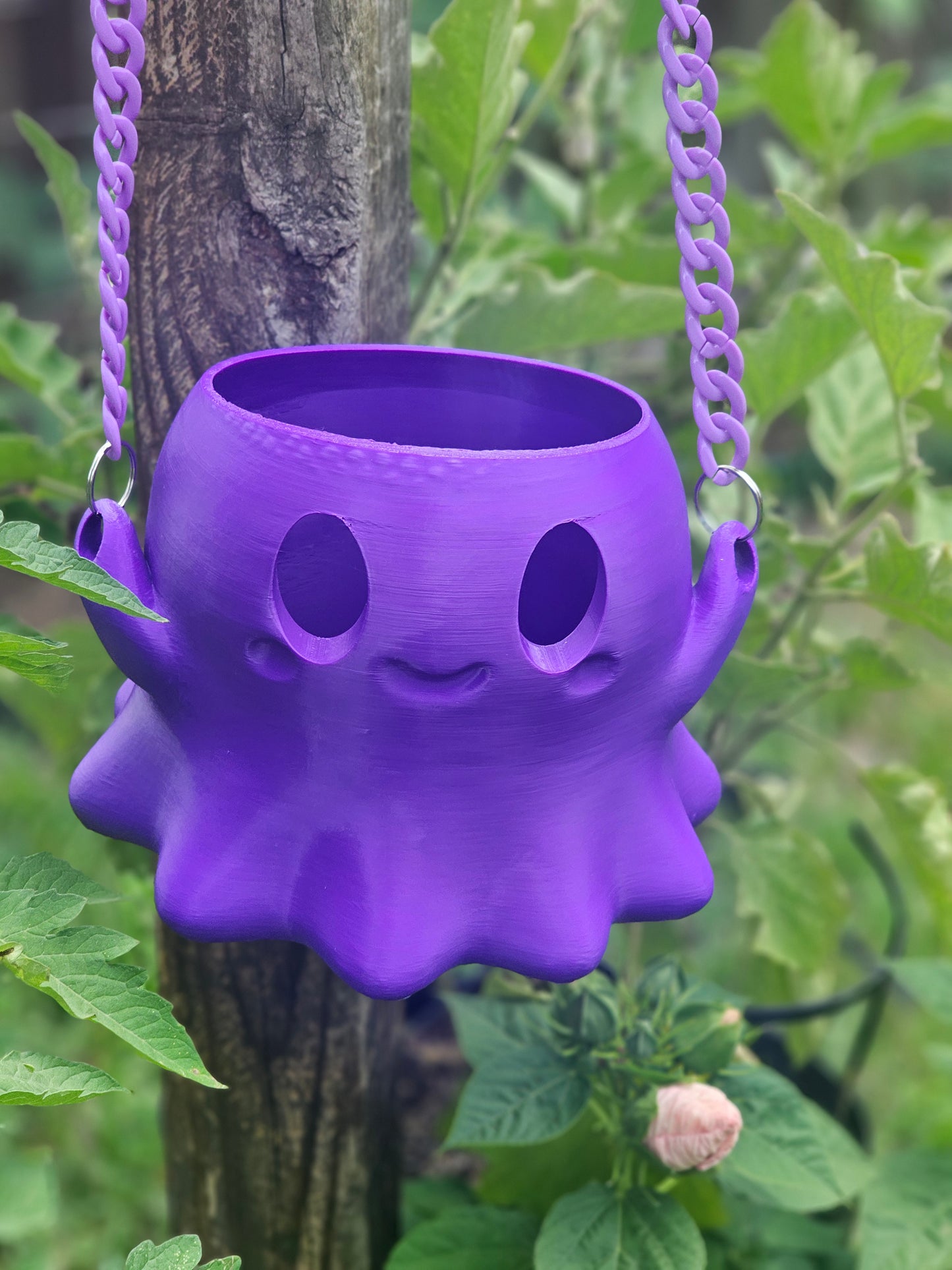 Make to Order Hanging Ghost Planter 3d Printed