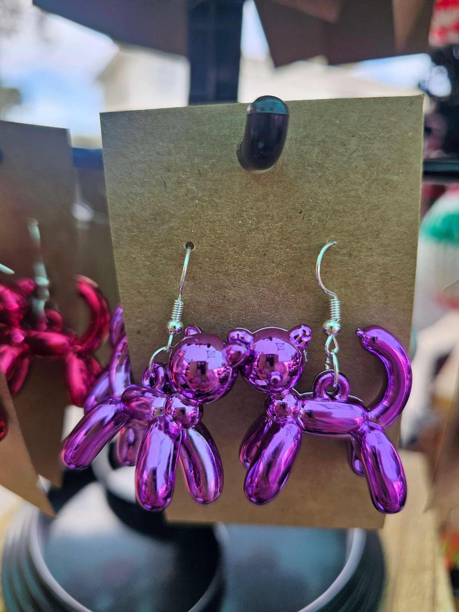 Balloon Cat Earrings image 3