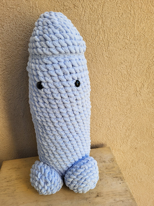 RTS Giant Baby Blue Pillow Peter image 0