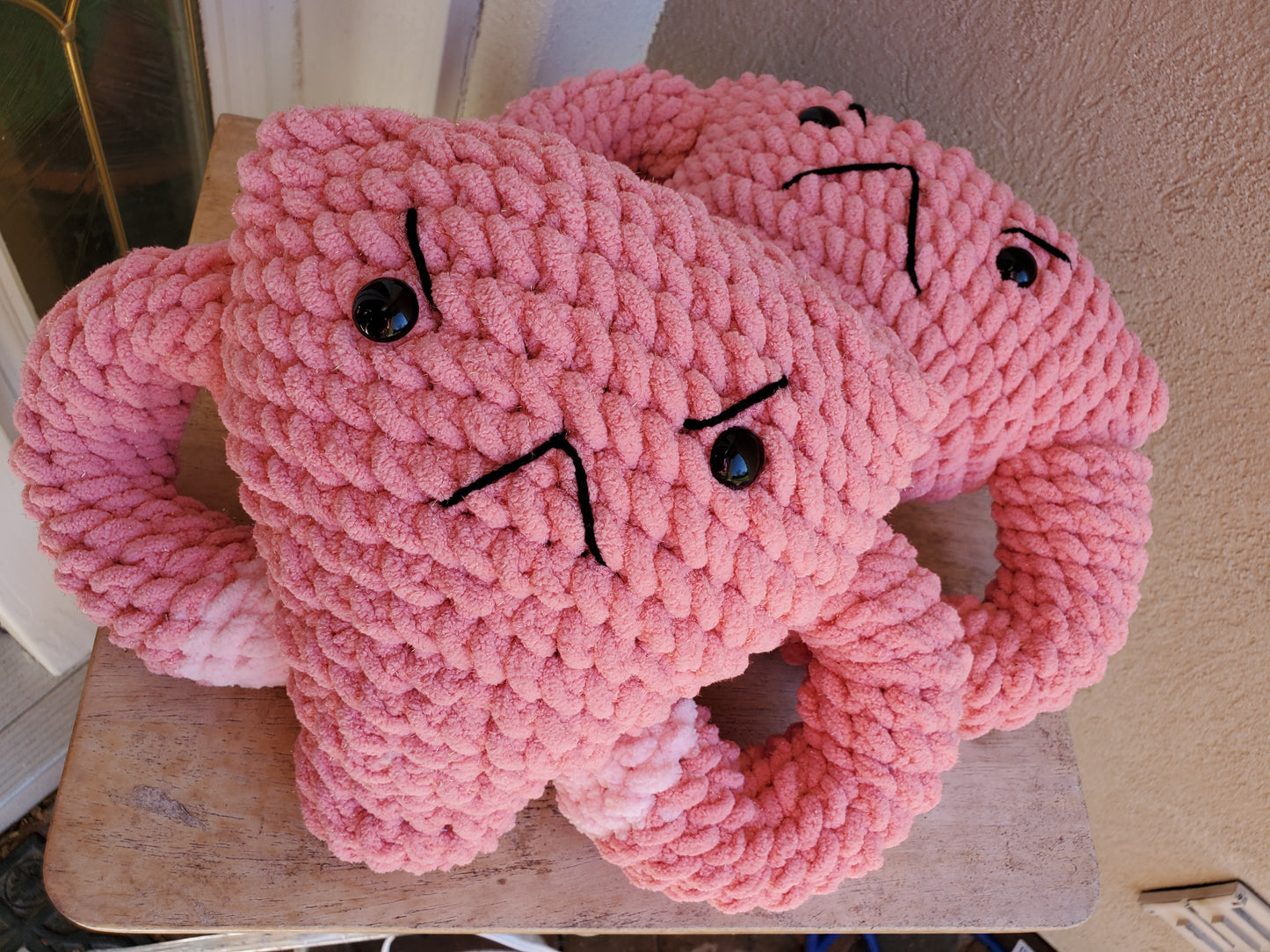 Angry Uterus Plush with Heating Pad Pocket image 0