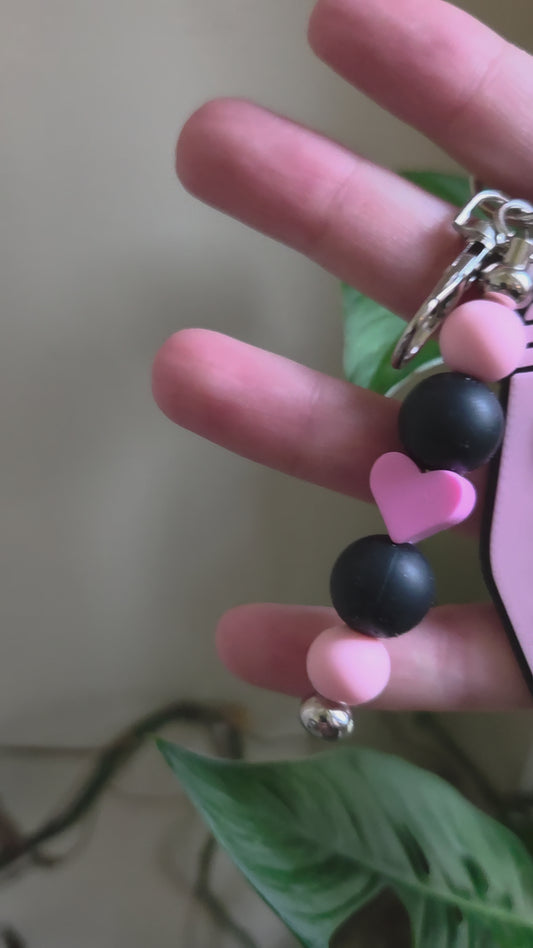 Hot Girls Hit Curbs Keychain