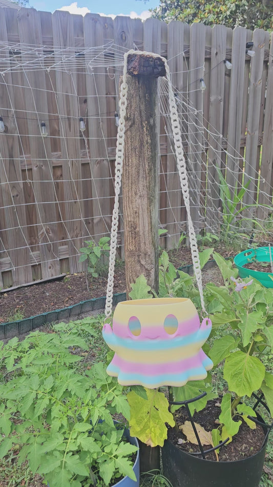 3d Printed Ghost Purse with chain strap
