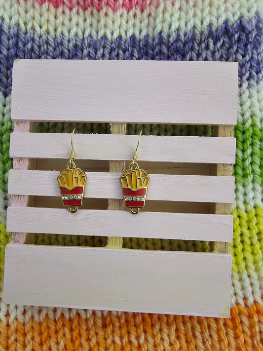French Fry Earrings