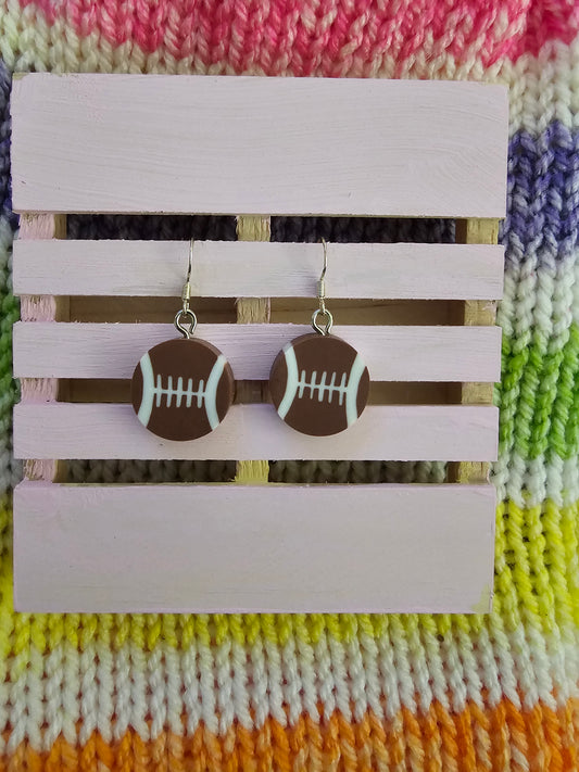 Football Earrings
