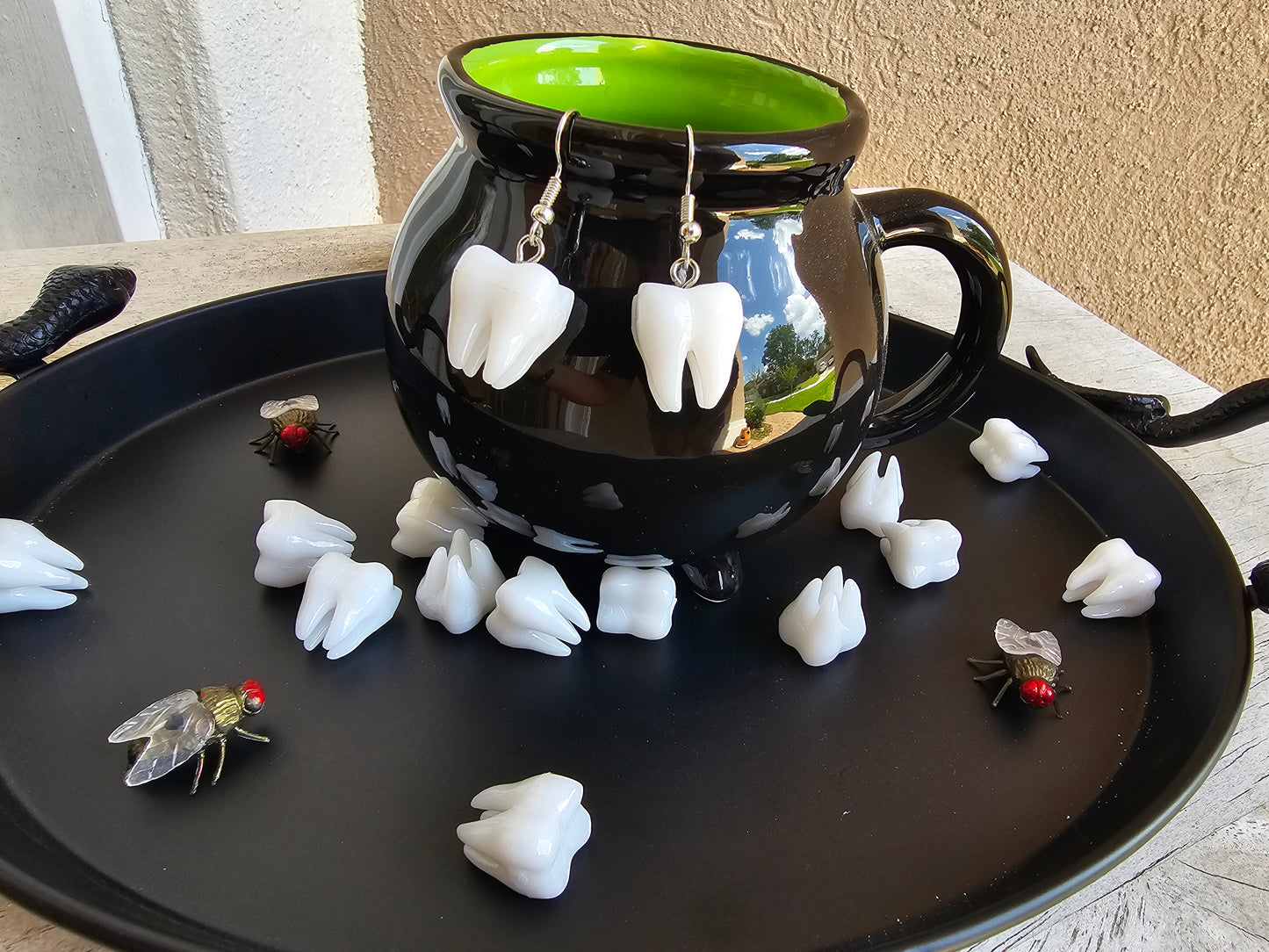Teeth Earrings