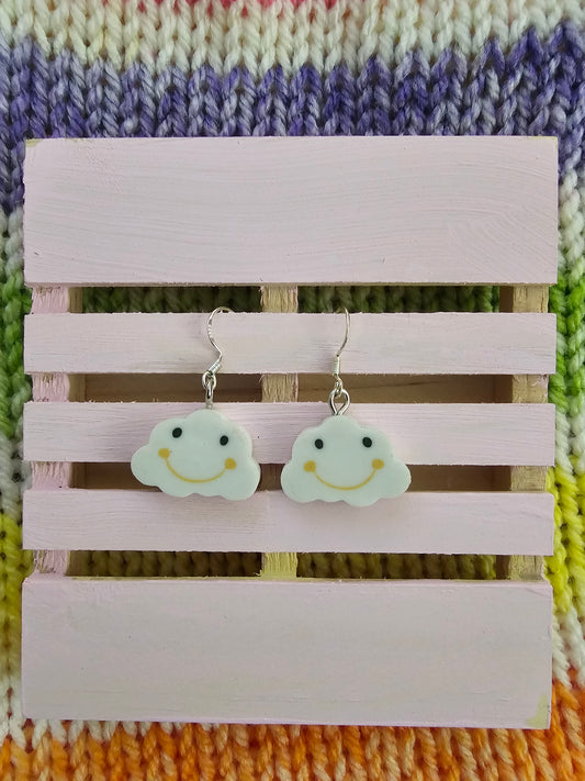 Smiley Cloud Earrings
