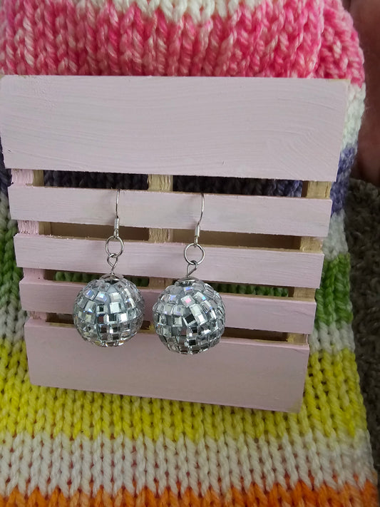 Disco Ball Earrings